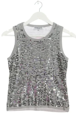 Pullunder>Blind Date Feinstrickpullunder Größe 38 hellgrau