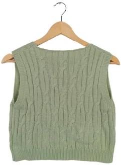 Pullunder>Salant Feinstrickpullunder Größe 36 khaki