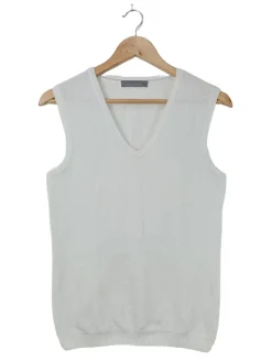 Pullunder>Valiente Feinstrickpullunder Größe 40 weiß