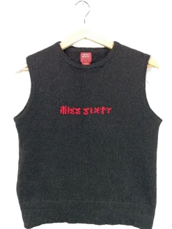 Pullunder>Miss Sixty Feinstrickpullunder Größe 40 schwarz