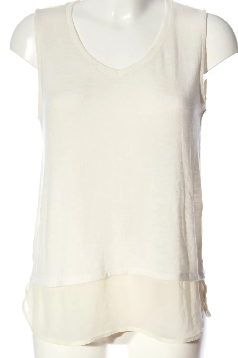 Pullunder>Yessica Feinstrickpullunder Größe 36 wollweißweiß