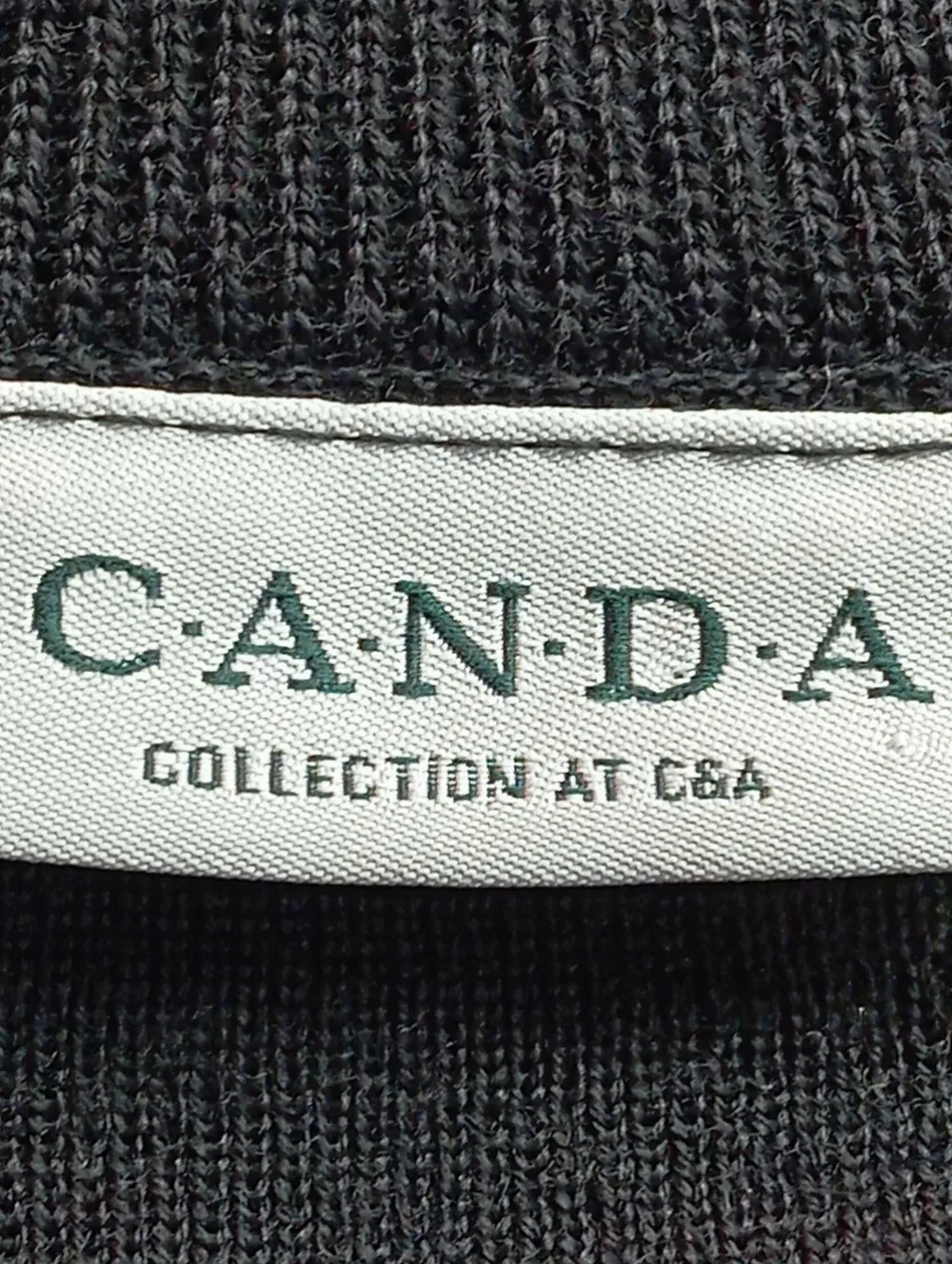 Pullunder>Canda Feinstrickpullunder Größe 36 schwarz