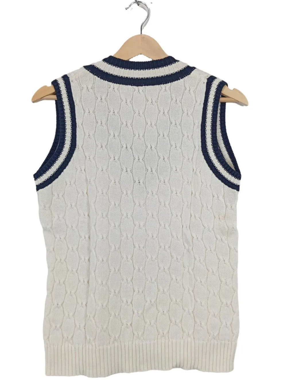 Pullunder>Olsen Feinstrickpullunder Größe 38 weiß