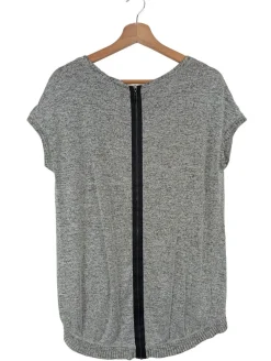 Pullunder>matty m Feinstrickpullunder Größe 42 hellgrau