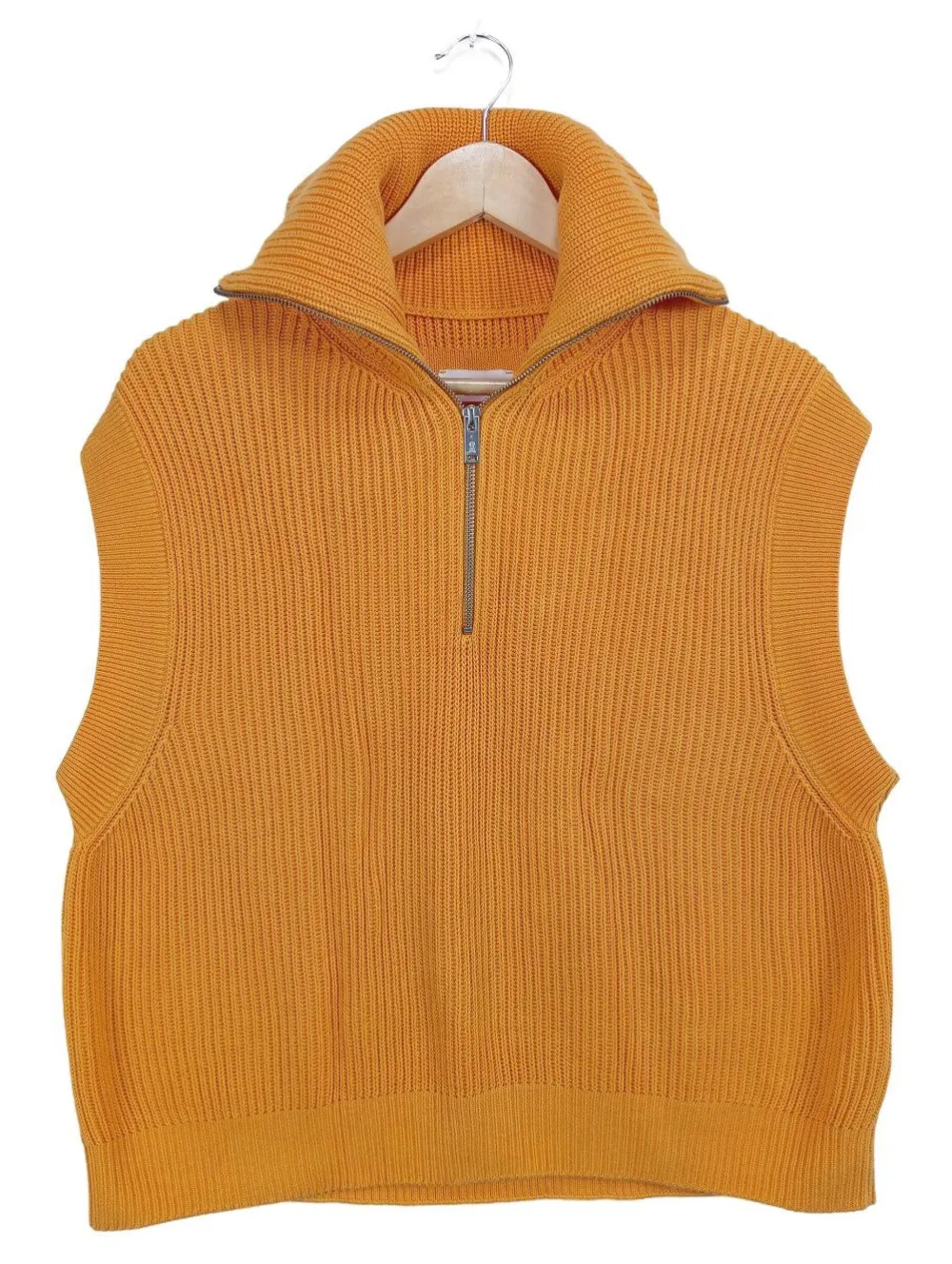 Pullunder>Armedangels Feinstrickpullunder Größe 40 hellorange