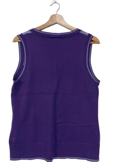 Pullunder>s.Oliver Feinstrickpullunder Größe 38 lilaweiß