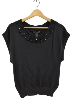 Pullunder>H&M Feinstrickpullunder Größe 36 schwarz