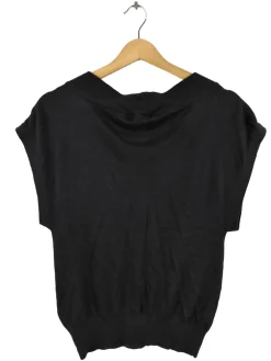 Pullunder>H&M Feinstrickpullunder Größe 36 schwarz