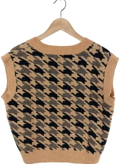 Pullunder>dazy Feinstrickpullunder Größe 38 nudeschwarz