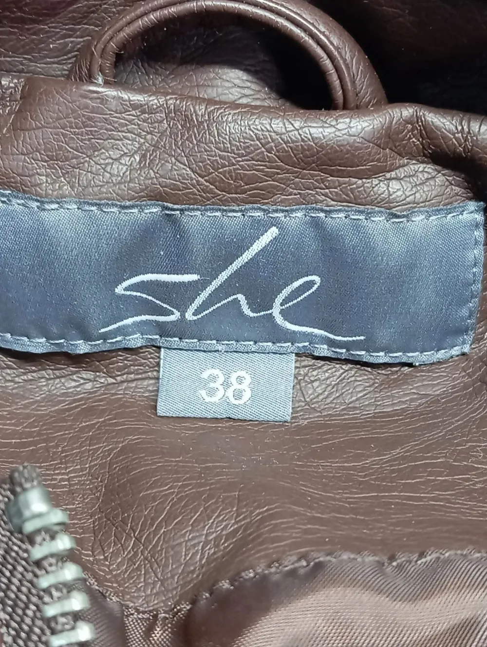 Westen>She Fellweste Größe 38 braun