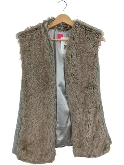 Westen> Fellweste Größe 36 braun