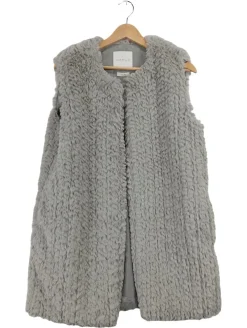 Westen> Fellweste Größe 40 grau