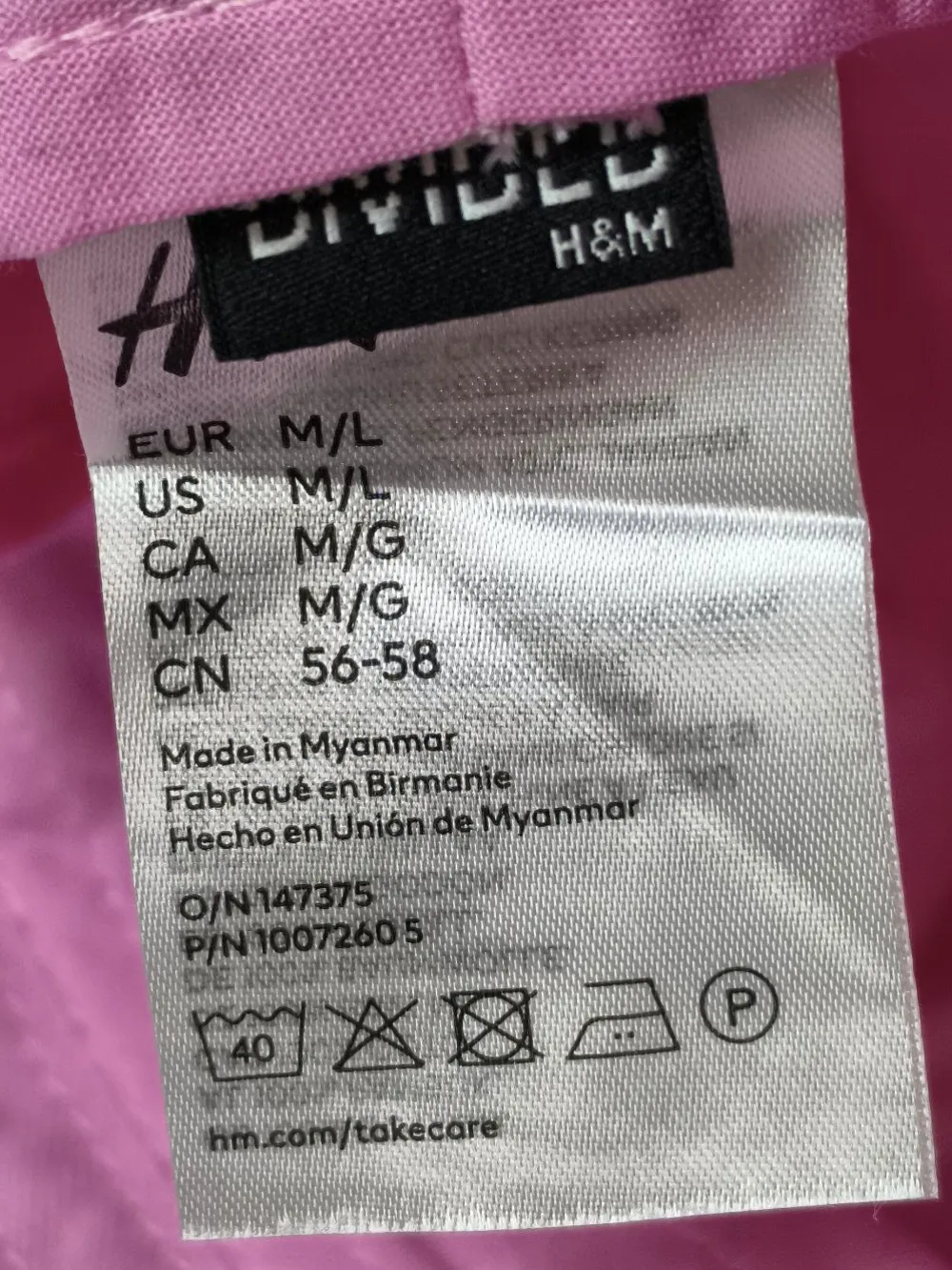 Hüte>H&M Divided Fischerhut pink