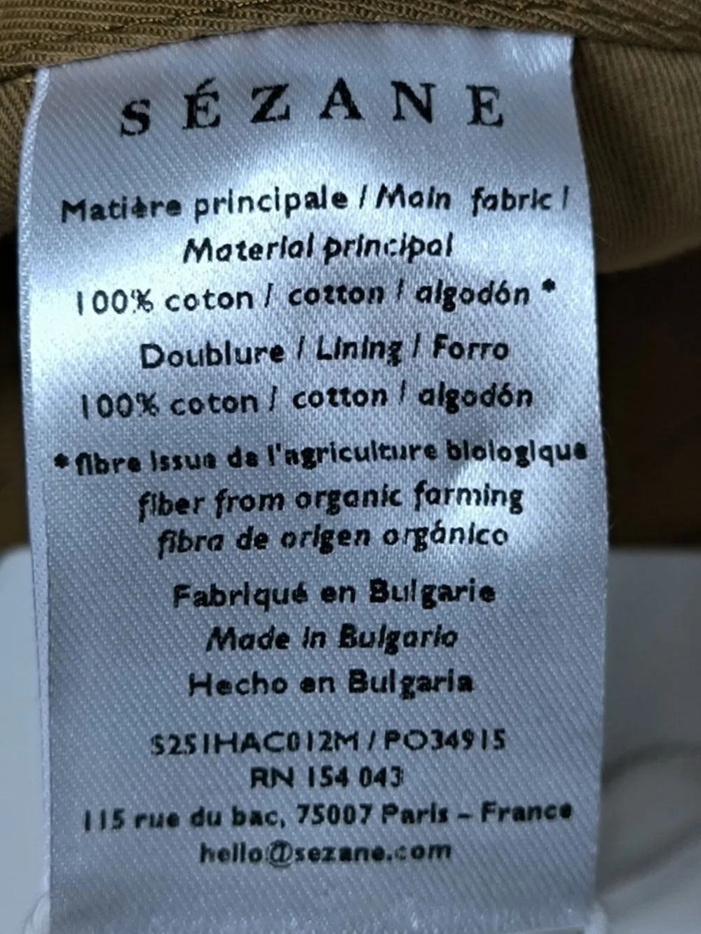 Hüte>Su00e9zane Fischerhut braun