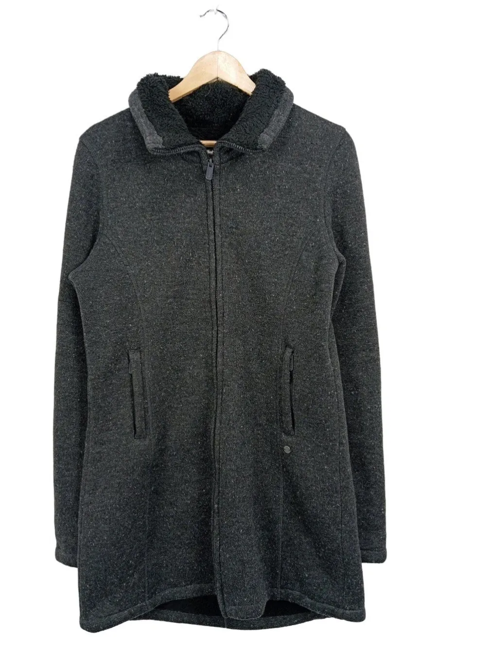 Mäntel>Bench Fleecemantel Größe 42 schwarz