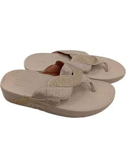 Sandalen> Flip Flop Sandalen Größe 39 beige