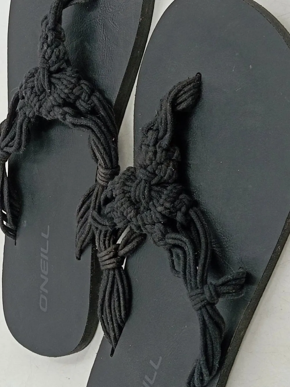 Sandalen> Flip Flop Sandalen Größe 40 schwarz