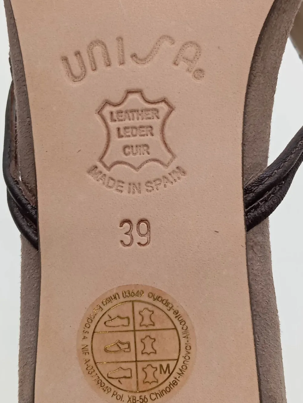 Flip Flop Sandalen Größe 39-Unisa New