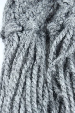 Schals>Suzanna Fransenschal hellgrau