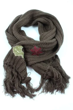 Schals>Broadway Fransenschal braun