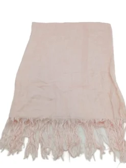 Schals>Garcia Jeans Fransenschal pinkweiß