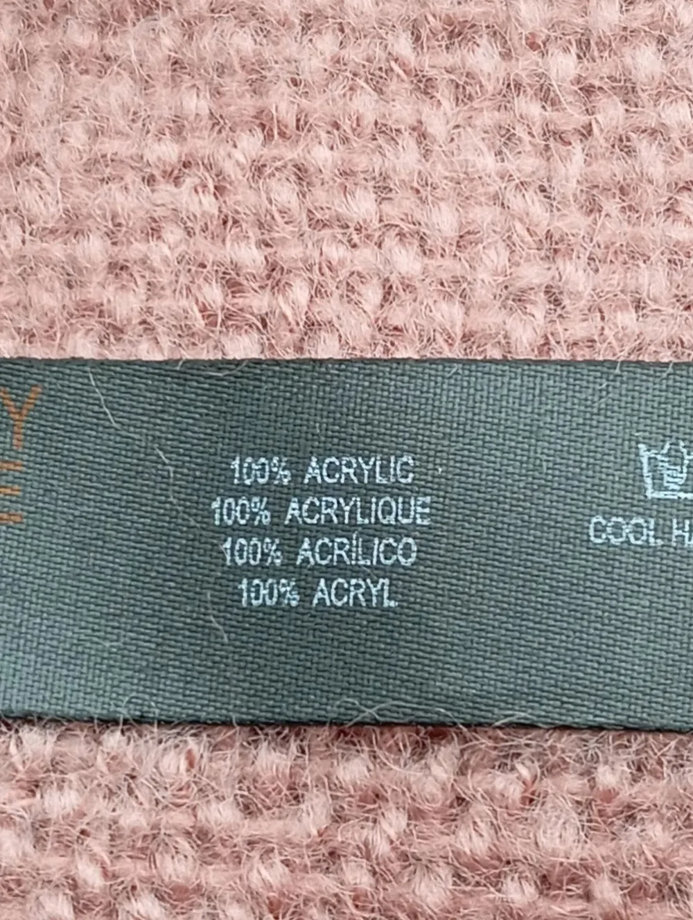 Schals>ASOS DESIGN Fransenschal pink