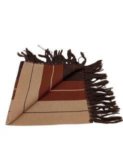 Schals>Laco Fransenschal brauncreme