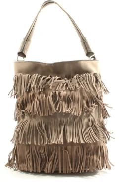 Fransentaschen>Gerry Weber Fransentasche graubraun