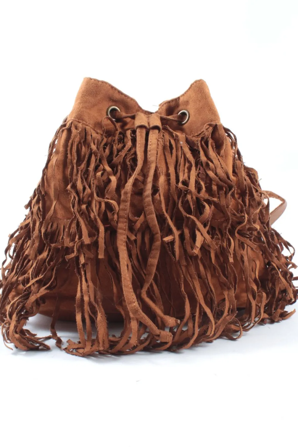 Fransentaschen>H&M Fransentasche braun