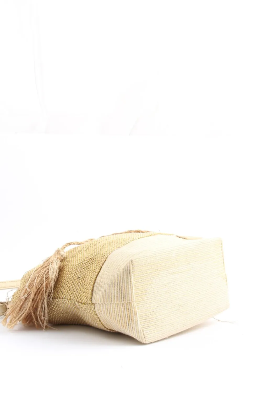 Fransentaschen>maluca Fransentasche wollweiß