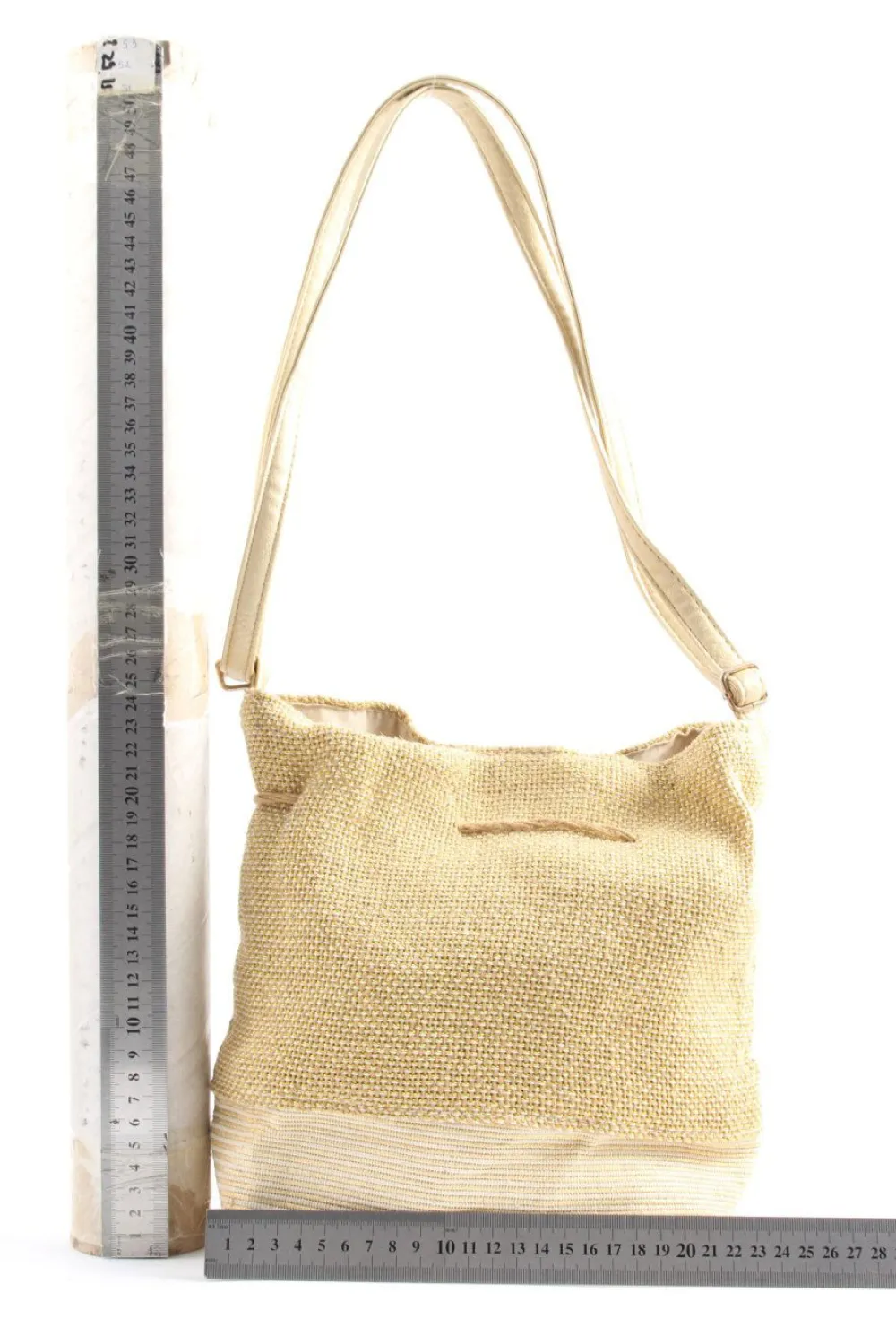 Fransentaschen>maluca Fransentasche wollweiß