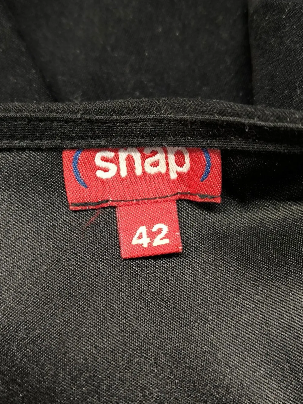 Westen>snap Fransenweste Größe 42 schwarz