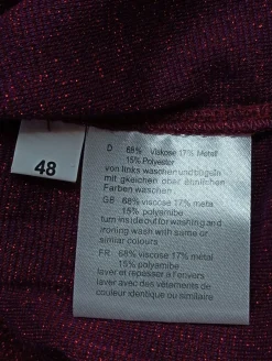 Glanzbluse Größe 48-Couture Line New