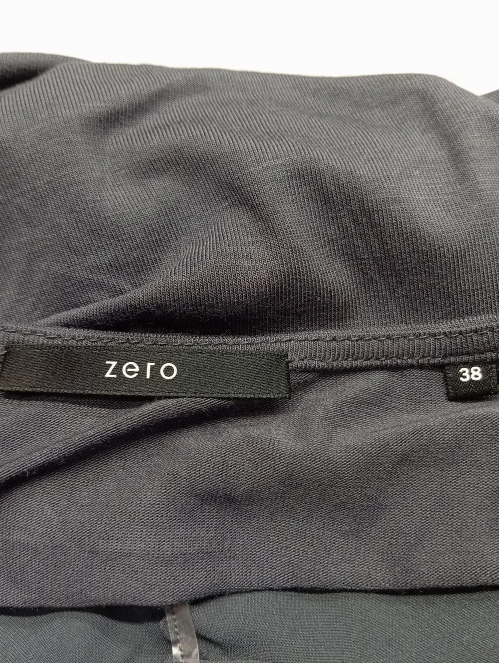 Blusen>Zero Glanzbluse Größe 38 hellgrau