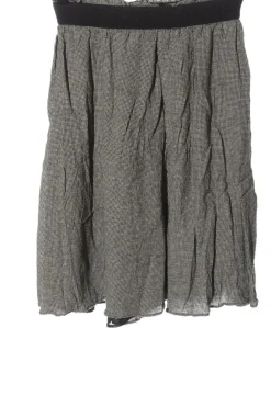 Röcke>Zara Basic Glockenrock Größe 36 weißschwarz