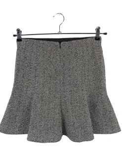 Röcke>H&M Glockenrock Größe 36 hellgrau