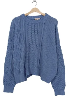 Pullover>Von&Zu Grobstrickpullover Größe 40 blau