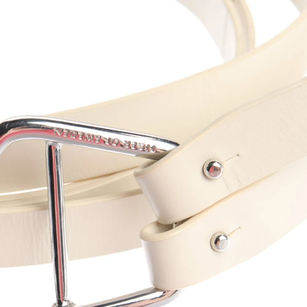 Gürtel>Tiger of sweden Gürtel Größe 85 weiß