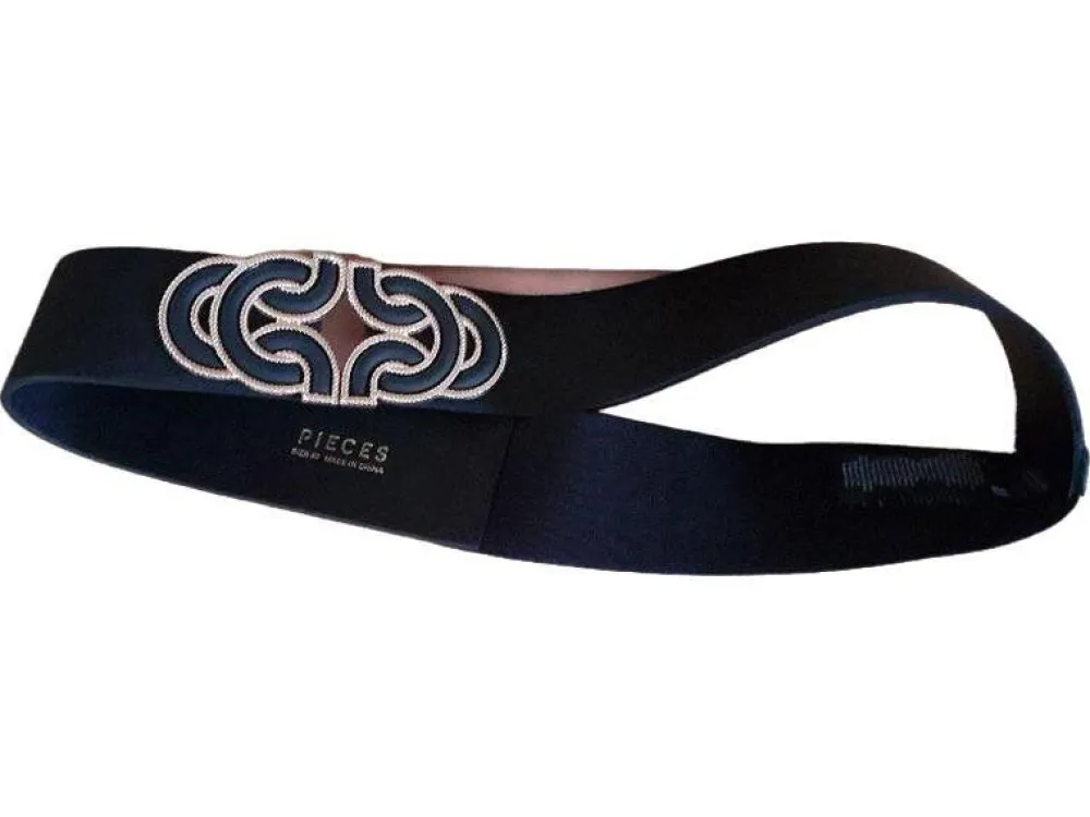 Gürtel>Pieces Gürtel Größe 80 schwarz