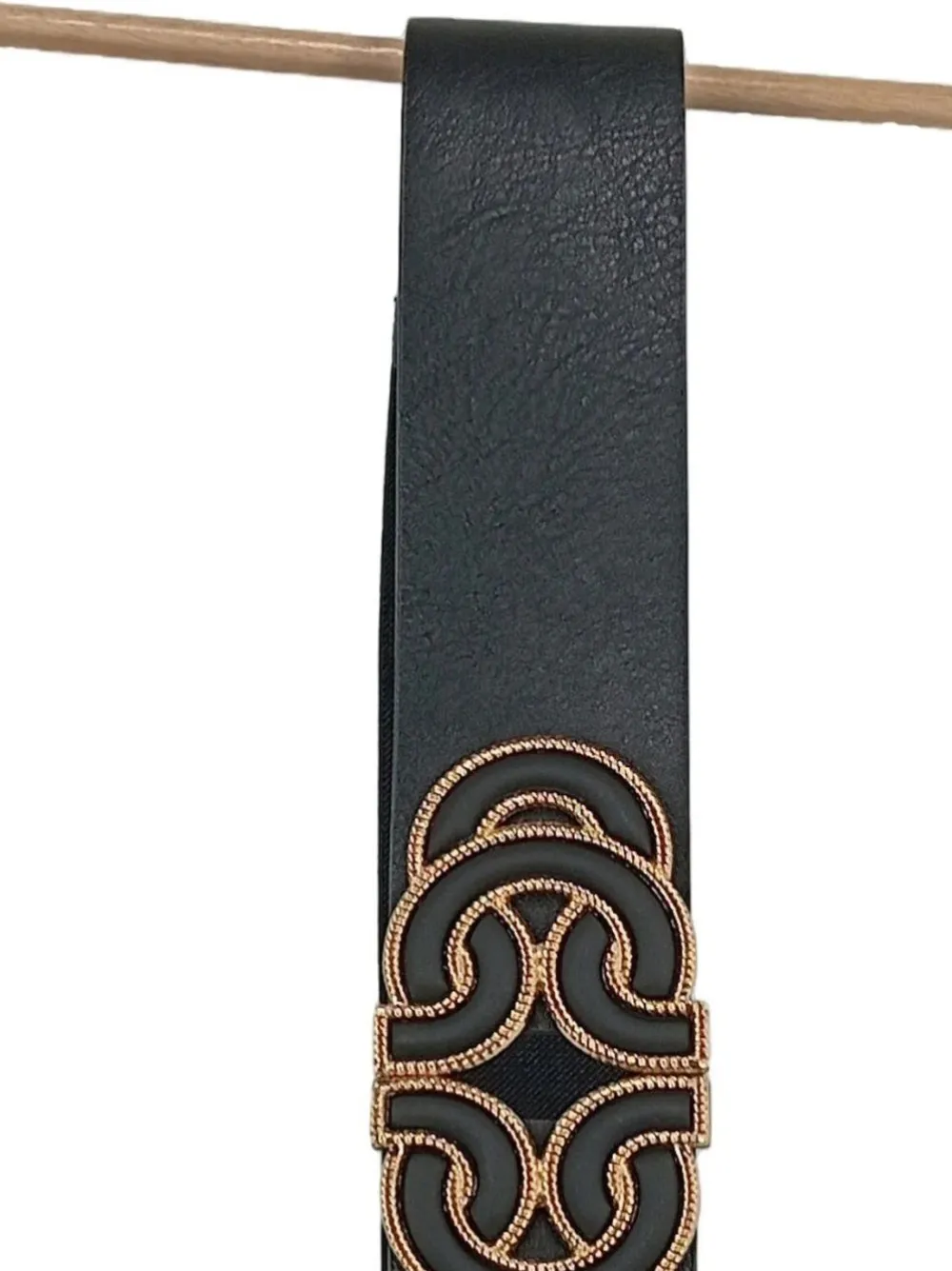 Gürtel>Pieces Gürtel Größe 80 schwarz