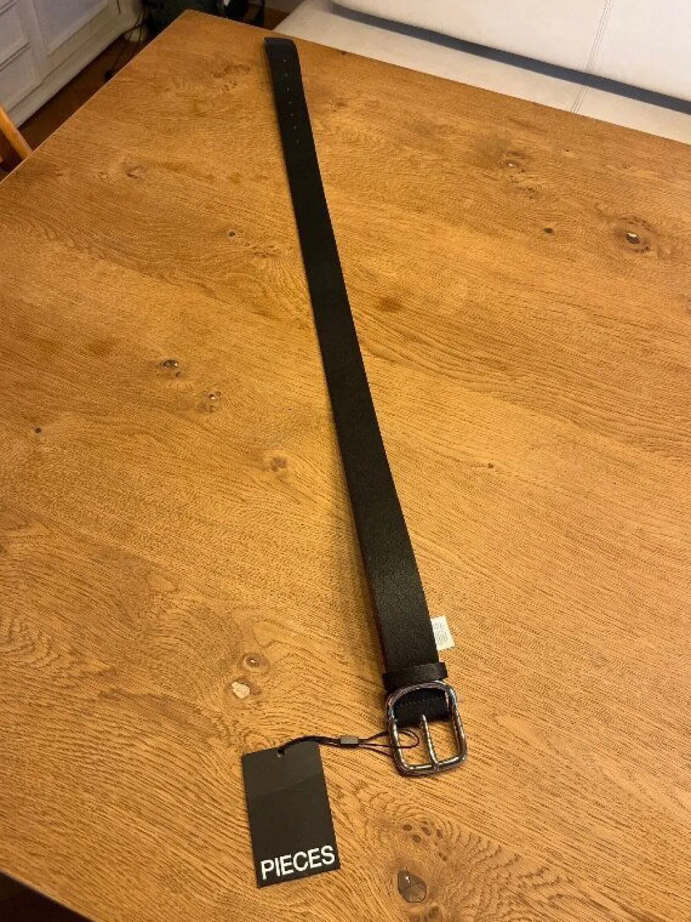 Gürtel>Pieces Gürtel Größe 80 schwarz