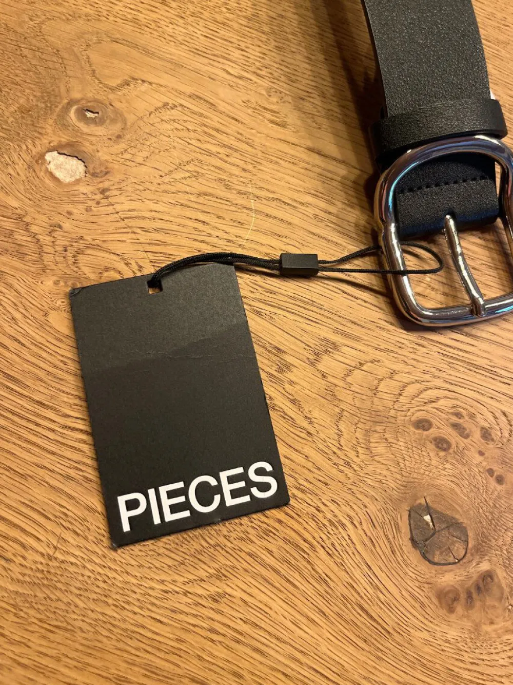 Gürtel>Pieces Gürtel Größe 80 schwarz