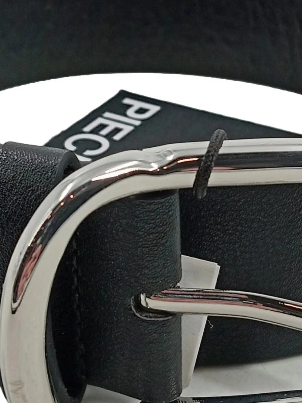 Gürtel>Pieces Gürtel Größe 80 schwarz