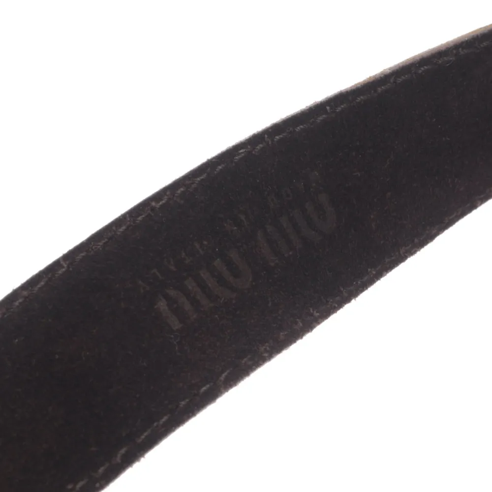 Gürtel>Miu Miu Gürtel Größe 85 braun