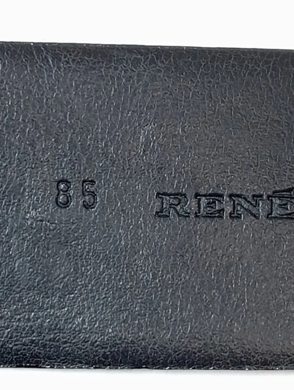 Gürtel>Renu00e9 Lezard Gürtelschnalle Größe 85 braun