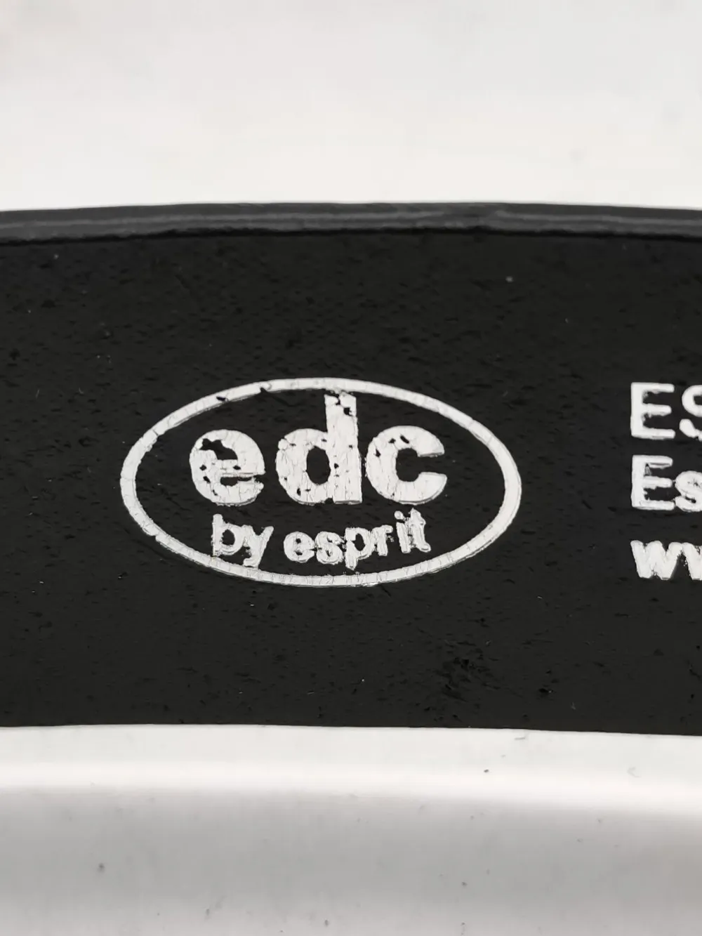 Gürtel>edc by Esprit Gürtelschnalle Größe 100 schwarz