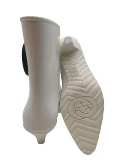 Stiefel>Gucci Gummistiefel Größe 37 weiß