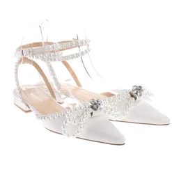 Halbschuhe>mach & mach Halbschuhe Größe 37 weiß