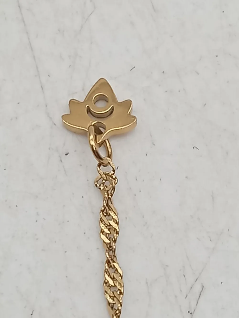 Ketten>Luamaya Halskette goldfarben