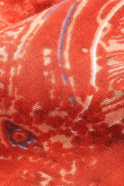 Tücher>accessoires by takko fashion Halstuch rotwollweiß